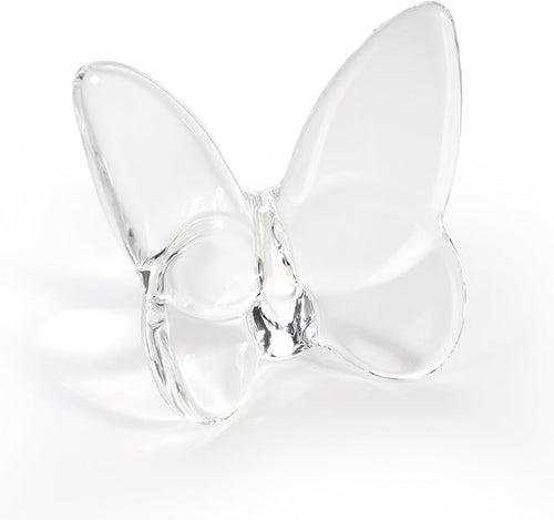 Crystal Butterfly Figurines,Flying Butterfly Figurine Decor Crystal Cut Glass Butterfly Ornament Statue Animal Collectible Home Ornament Decor Transparent