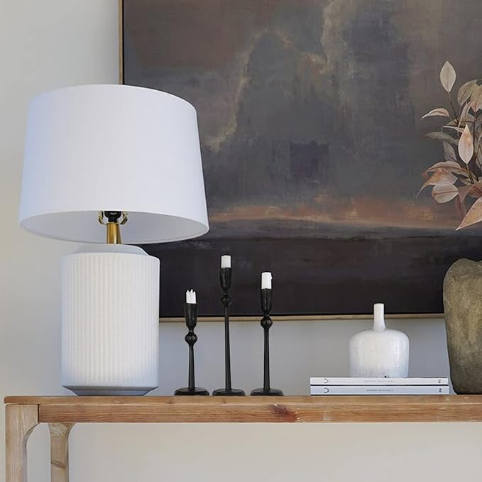 Iron Taper Candle Holder - Set of 3 Decorative Candle Stand, Candlestick Holder for Wedding, Dinning, Party