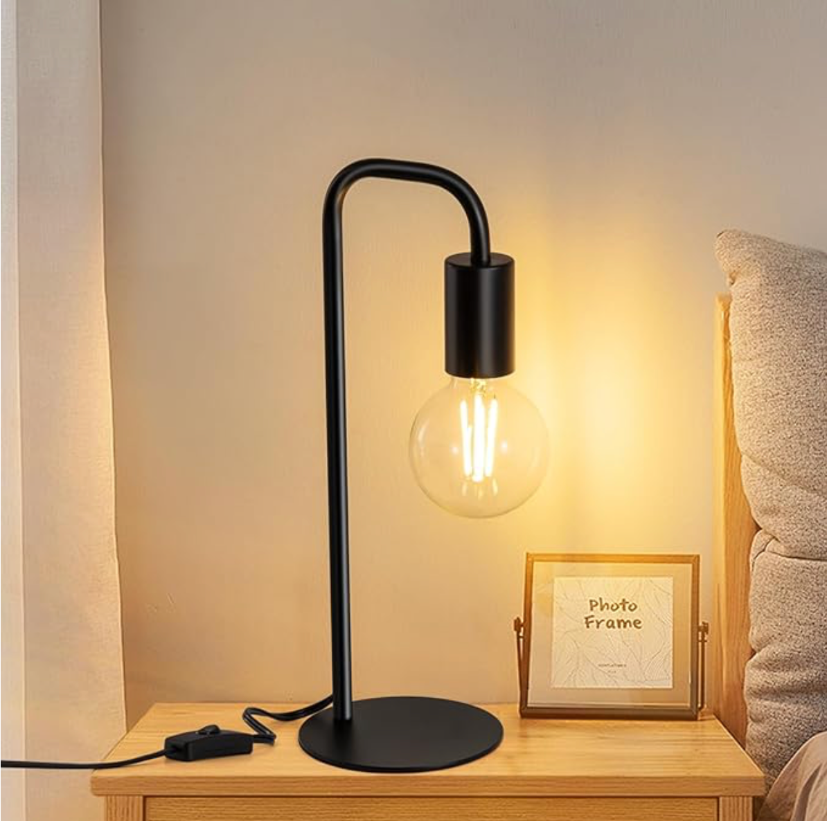 Industrial Bedside Lamp