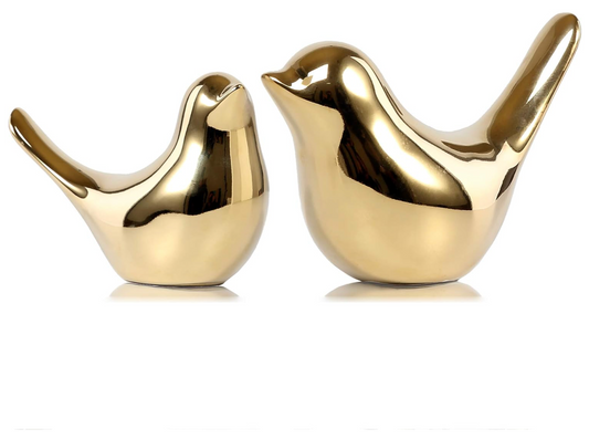 Golden Bird Decor
