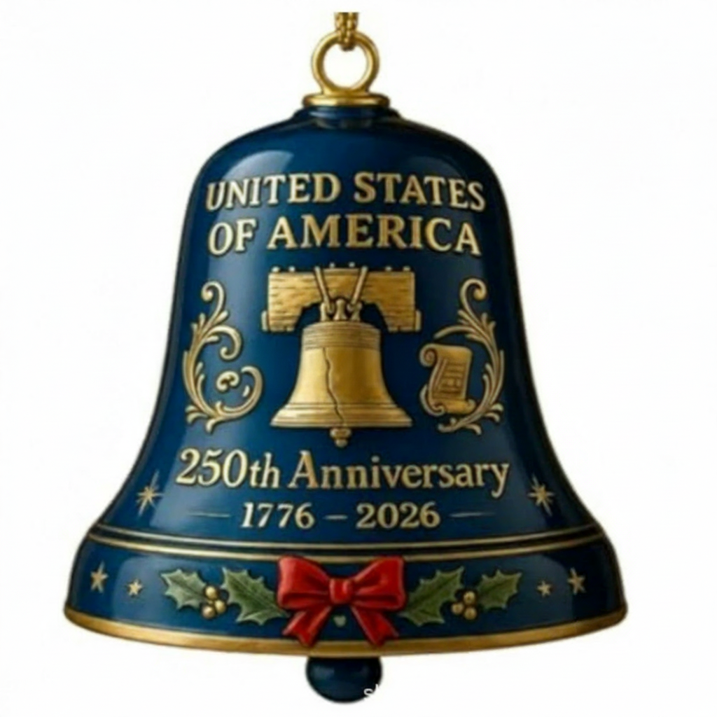 Cilifer®United States 250th Anniversary Bell Ornament