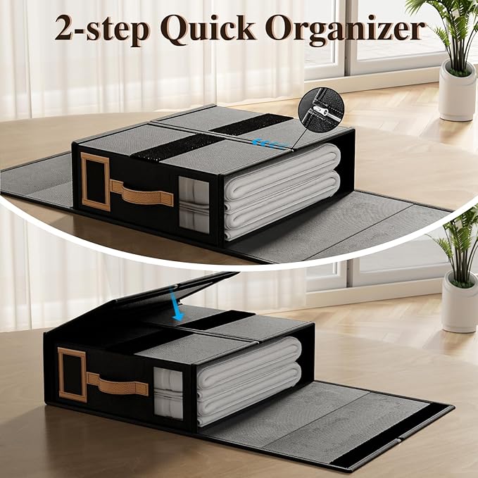 CILIFER® Foldable Sheet Storage Set – Keep Your Bedding Organized and Neat 🛏️✨