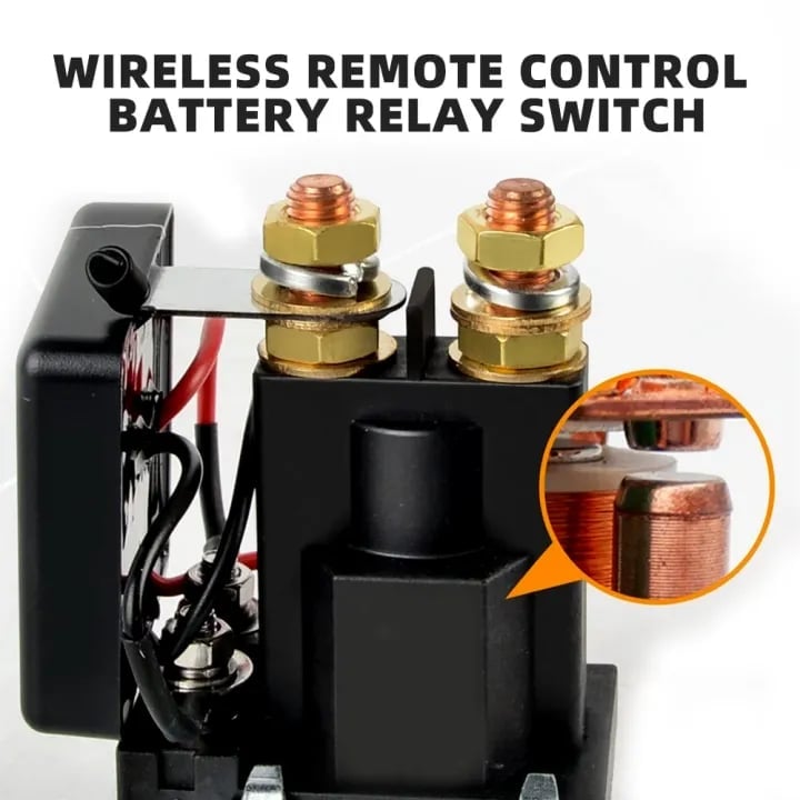 CILIFER® WIRELESS REMOTE CONTROL BATTERY RELAY SWITCH 🔌