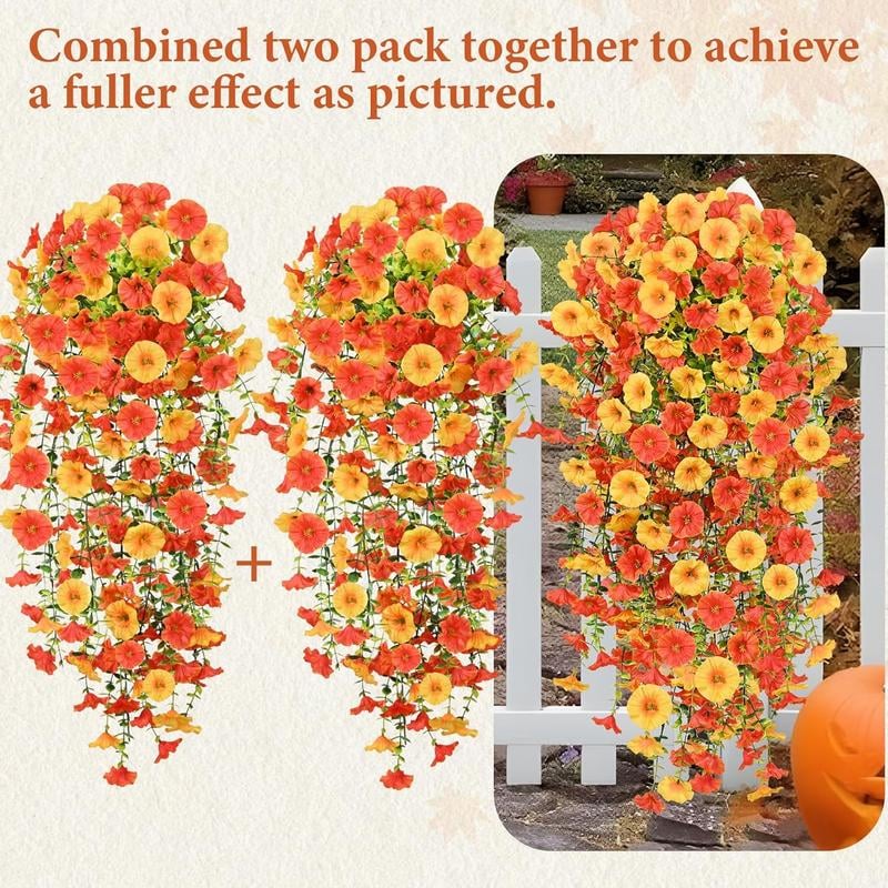 CILIFER® 🍂UV Resistant Hanging Morning Glory for Fall Decor