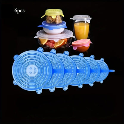 CILIFER® Silicone Cover Stretch Lids Reusable Airtight Food Wrap Covers