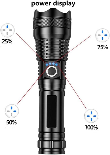 CILIFER® ✨Rechargeable LED Flashlight - High Lumen. Waterproof. Ultra Bright Flashlight for Emergencies