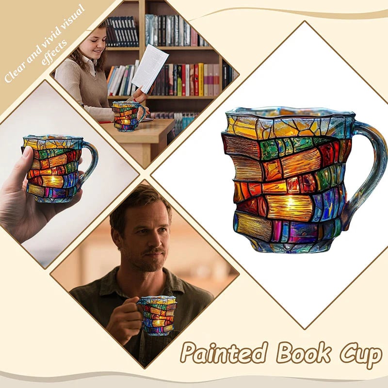 CILIFER® 📚☕Painted Book Mug