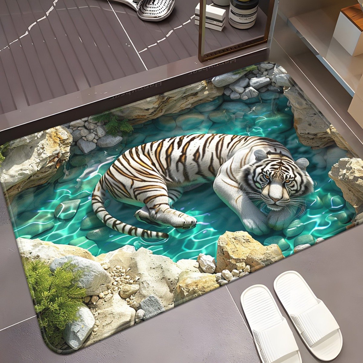 CILIFER® 🔥Visual Illusion Endless Abyss Pattern HD Printed Non-Slip Doormat😃Same as in the video