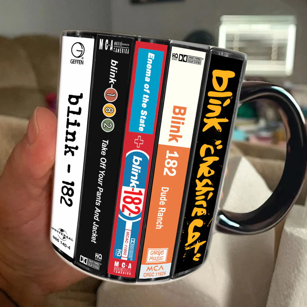 CILIFER® Retro music cassette mugs