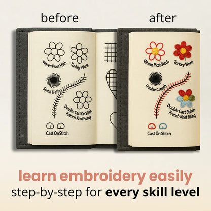 CILIFER® Embroidery stitch book