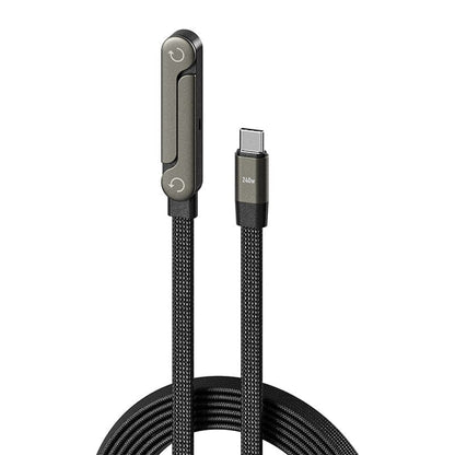 Cilifer® 2-in-1 Invisible Holder Charger Cable – 240W Fast Charging Cord with Built-In Phone Stand