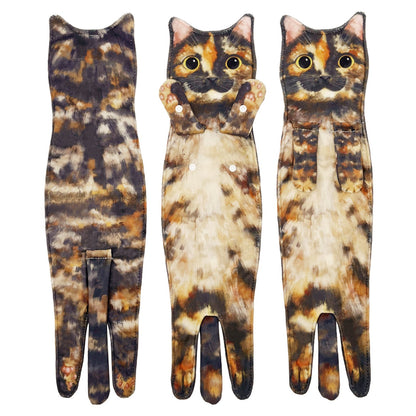 CILIFER® 🎁 Early Christmas Sale — Up to 49% OFF! 🎅 Funny Cat Hand Towels