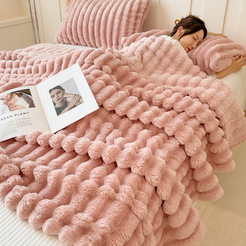 Sfrcord® 🔥Popular soft plush nap blanket