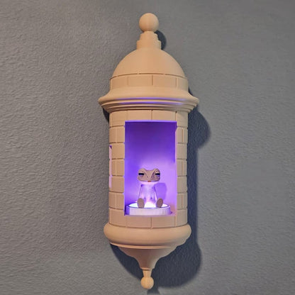 Puerto Rican Garita Wall Coqui Lamp