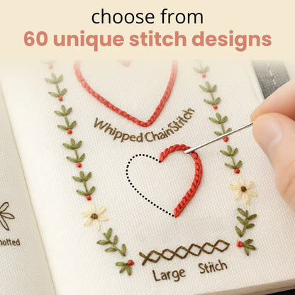 CILIFER® Embroidery stitch book