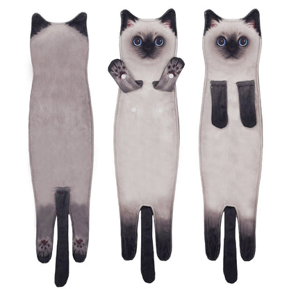 CILIFER® 🎁 Early Christmas Sale — Up to 49% OFF! 🎅 Funny Cat Hand Towels