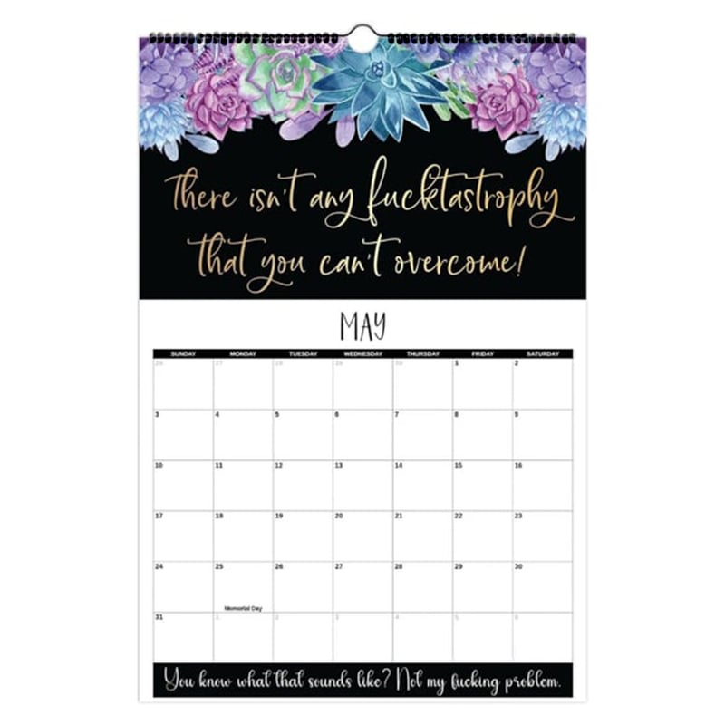 CILIFER® Here We F*cking Go Again: 2026 Swear Calendar for Tired-Ass Women