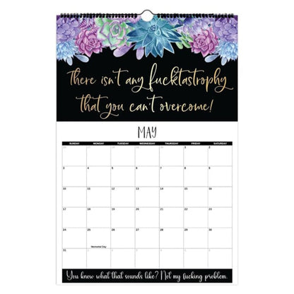 CILIFER® Here We F*cking Go Again: 2026 Swear Calendar for Tired-Ass Women