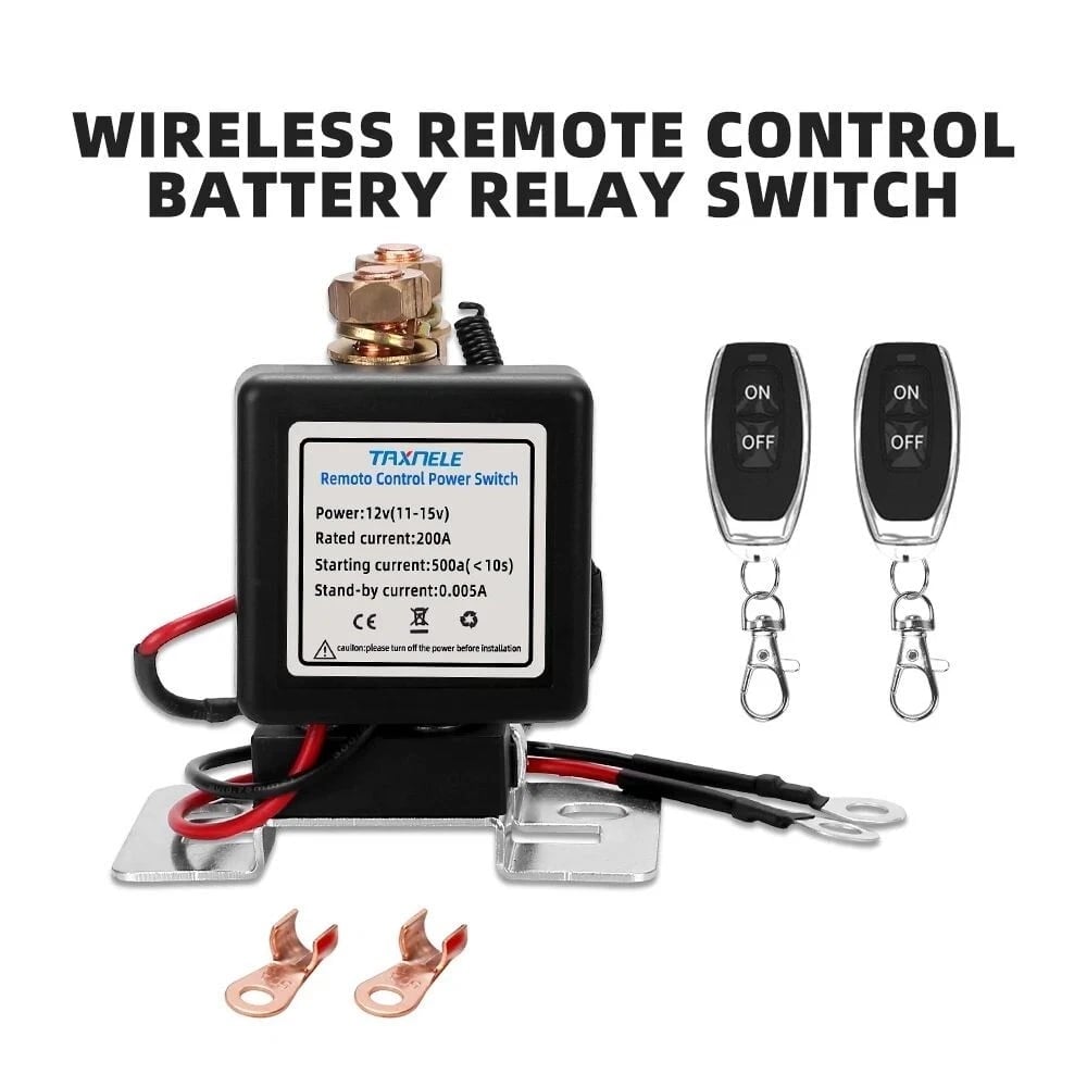 CILIFER® WIRELESS REMOTE CONTROL BATTERY RELAY SWITCH 🔌