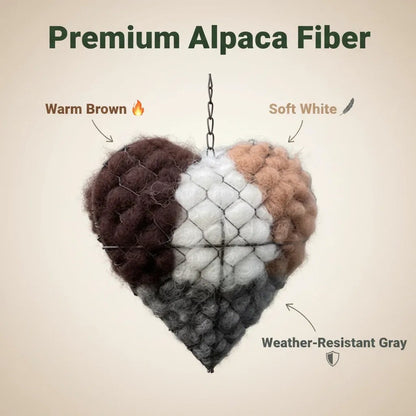 CILIFER® 🔥LAST DAY 49% OFF - ☁ Handmade Alpaca Fiber Bird Nesting Heart 🏡