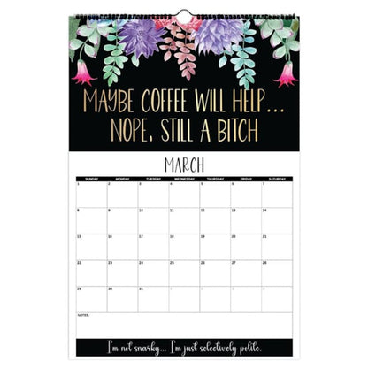 CILIFER® Here We F*cking Go Again: 2026 Swear Calendar for Tired-Ass Women