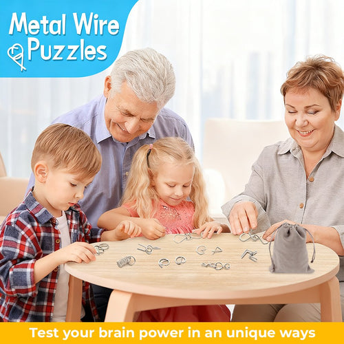 CILIFER® The Best Christmas Gift🎁 Metal Montessori Puzzle Solving