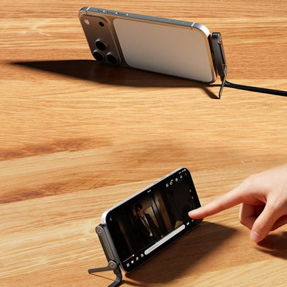 Cilifer® 2-in-1 Invisible Holder Charger Cable – 240W Fast Charging Cord with Built-In Phone Stand