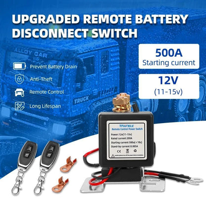 CILIFER® WIRELESS REMOTE CONTROL BATTERY RELAY SWITCH 🔌