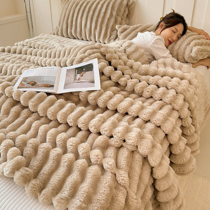 Sfrcord® 🔥Popular soft plush nap blanket