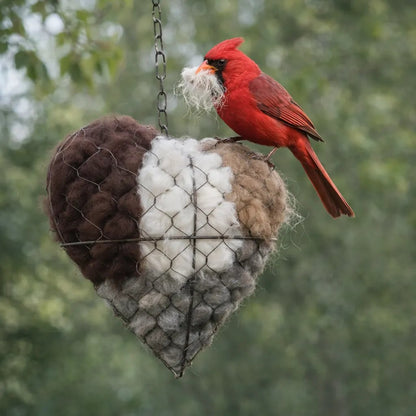 CILIFER® 🔥LAST DAY 49% OFF - ☁ Handmade Alpaca Fiber Bird Nesting Heart 🏡