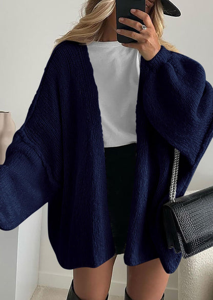 SFRCORD® Womens Oversized Cardigan Sweaters Fall Long Lantern Sleeve Knit Open Front Lightweight Sweater