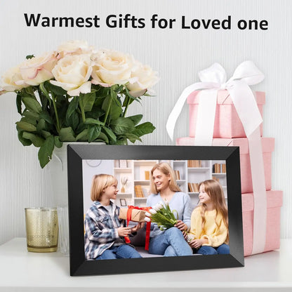 CILIFER® 10.1 Inch WiFi Digital Picture Frame 1280x800 HD IPS Touch Screen Digital Photo Frame Electronic 32GB Memory Auto-Rotate