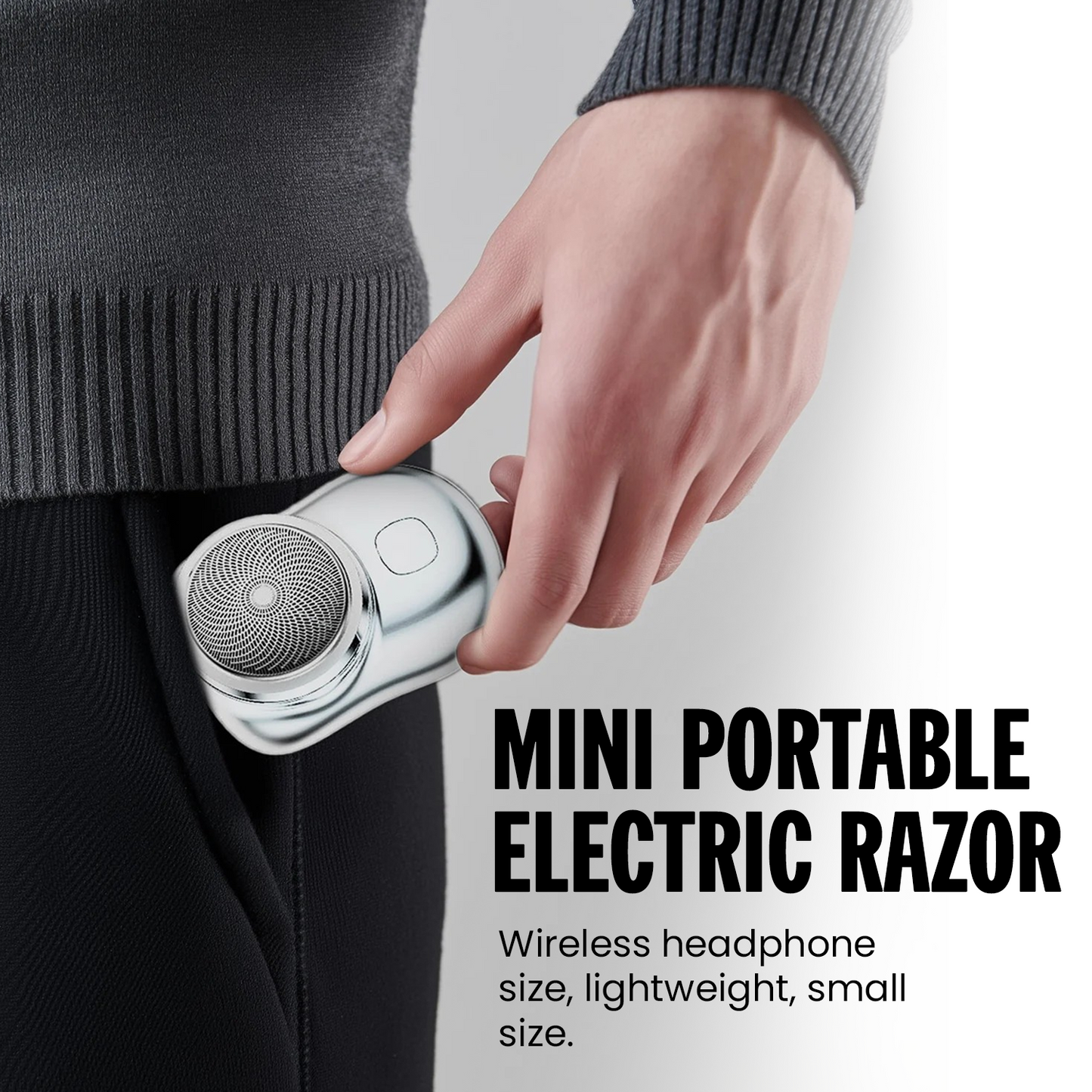 Luhaka® Mini-Shave Portable Electric Shaver