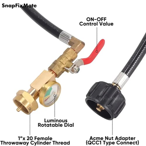 CILIFER® 🔥Hot Sale 🔥36 Inch  Propane Gas Tank Adapter Connector
