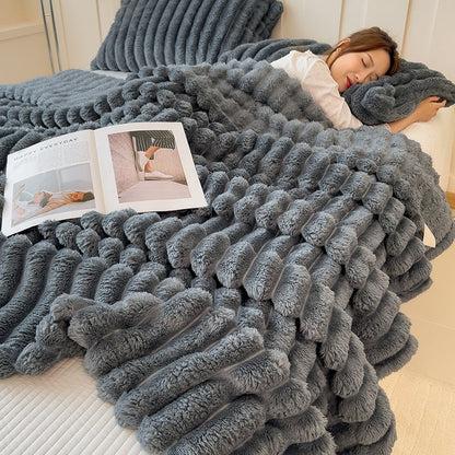 Sfrcord® 🔥Popular soft plush nap blanket