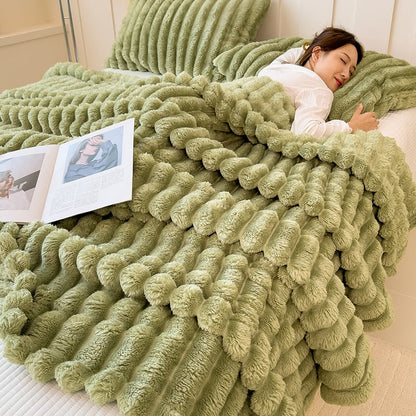 Sfrcord® 🔥Popular soft plush nap blanket
