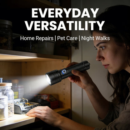 CILIFER® ✨Rechargeable LED Flashlight - High Lumen. Waterproof. Ultra Bright Flashlight for Emergencies