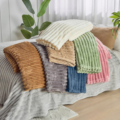 Sfrcord® 🔥Popular soft plush nap blanket