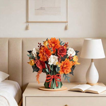 CILIFER® 🏆55K+ SOLD! 🌼💌 Forever-Blooming 3D Flower Pop-Up Card– Personalized Love Message & Everlasting Bloom 🎁