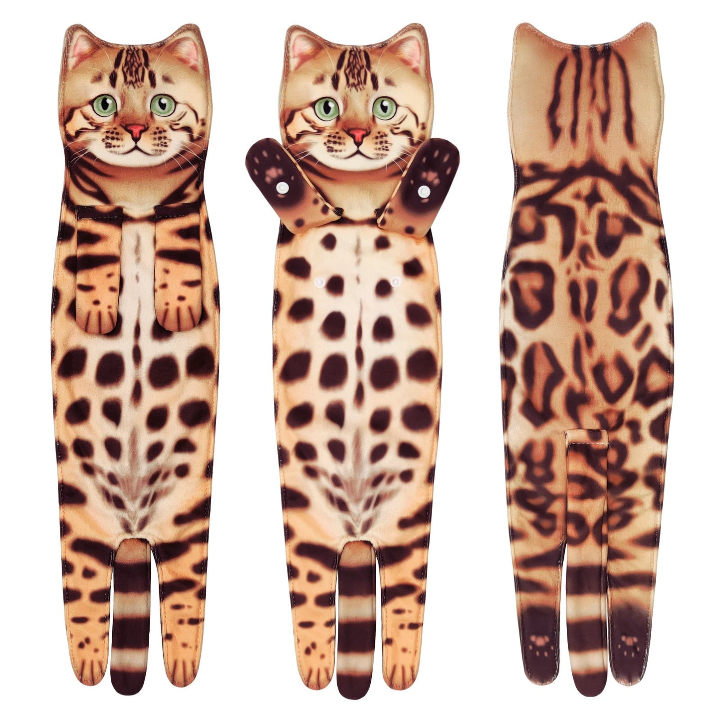 CILIFER® 🎁 Early Christmas Sale — Up to 49% OFF! 🎅 Funny Cat Hand Towels