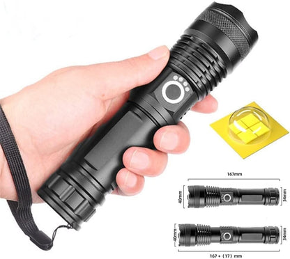 CILIFER® ✨Rechargeable LED Flashlight - High Lumen. Waterproof. Ultra Bright Flashlight for Emergencies