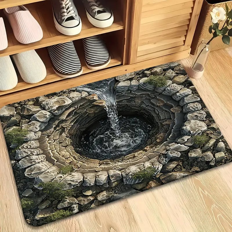 Flowing water
