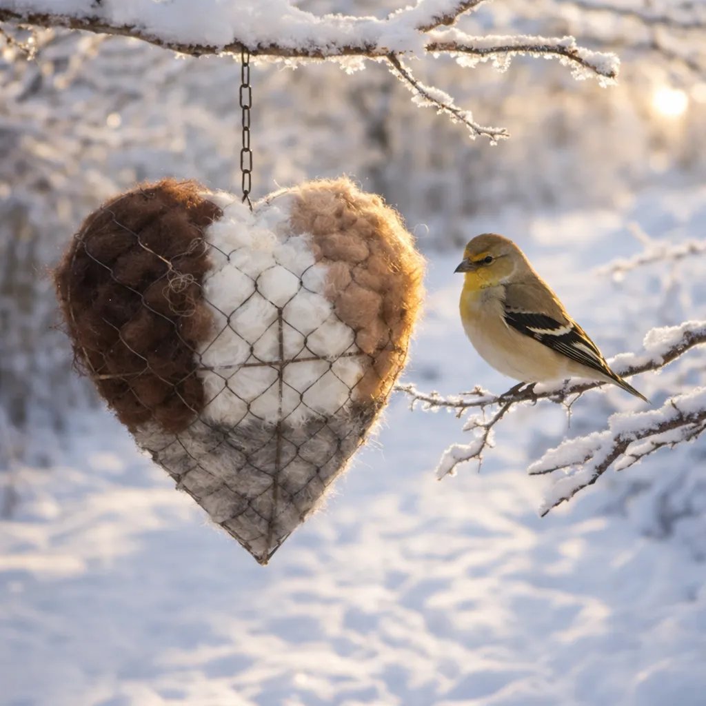 CILIFER® 🔥LAST DAY 49% OFF - ☁ Handmade Alpaca Fiber Bird Nesting Heart 🏡