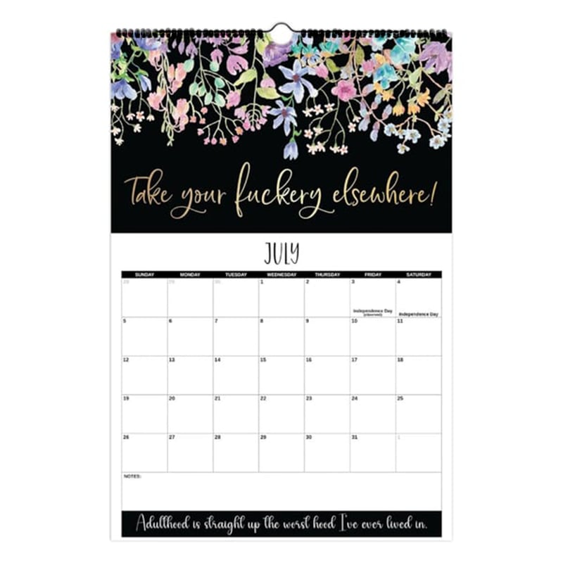 CILIFER® Here We F*cking Go Again: 2026 Swear Calendar for Tired-Ass Women