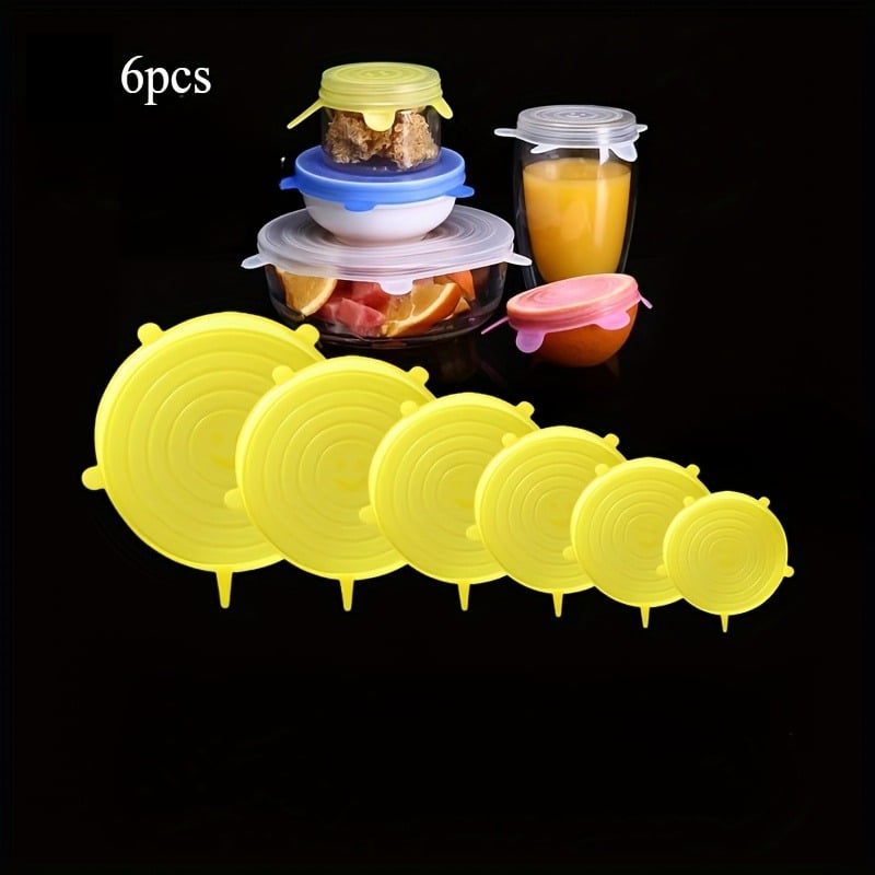 CILIFER® Silicone Cover Stretch Lids Reusable Airtight Food Wrap Covers