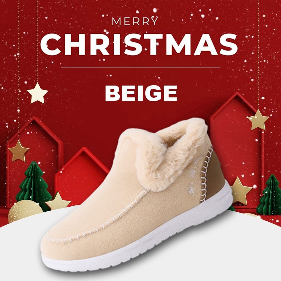 SFRCORD® 🔥Christmas Day Sale OFF🔥 - Orthopedic Fleece Slip-On Boots